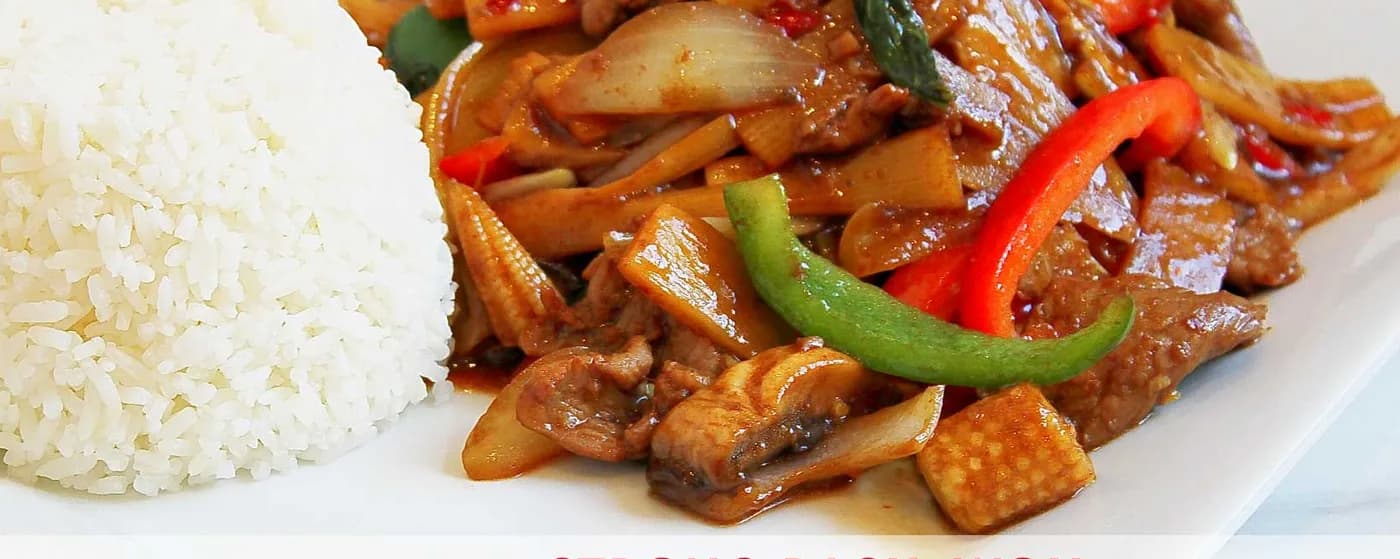 15. Strong basil wok